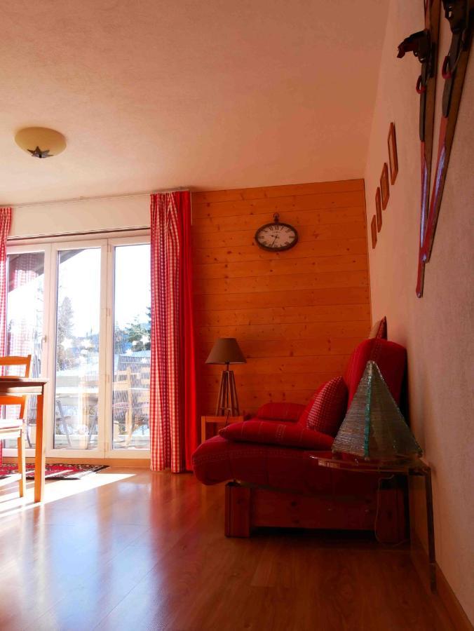 Romantic Chalet-Style Flat With Mountain View Torgon Exterior foto