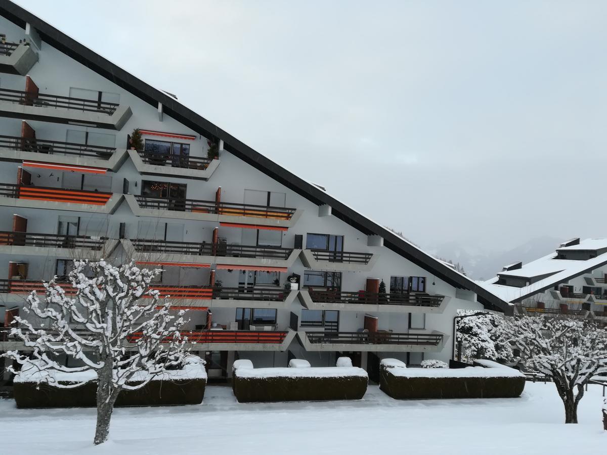 Romantic Chalet-Style Flat With Mountain View Torgon Exterior foto