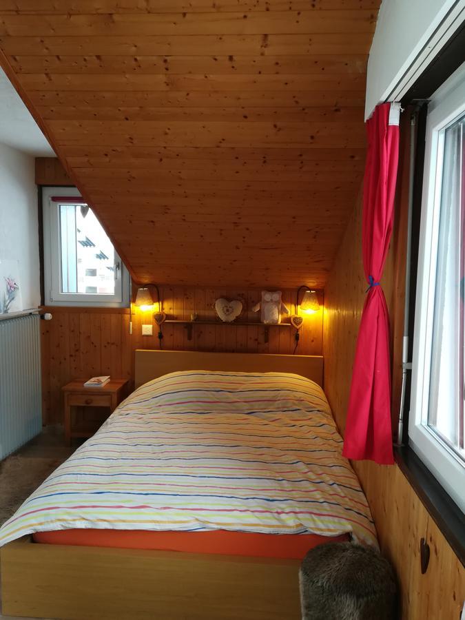 Romantic Chalet-Style Flat With Mountain View Torgon Exterior foto